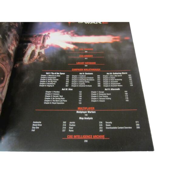 Gears of War 2 Official BradyGames Strategy Guide Xbox 360 Epic Games - Picture 6 of 7